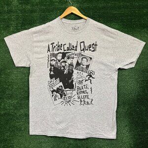 A Tribe Called Quest Can I Kick It? Hip-Hop Oversized T-Shirt Size Large
